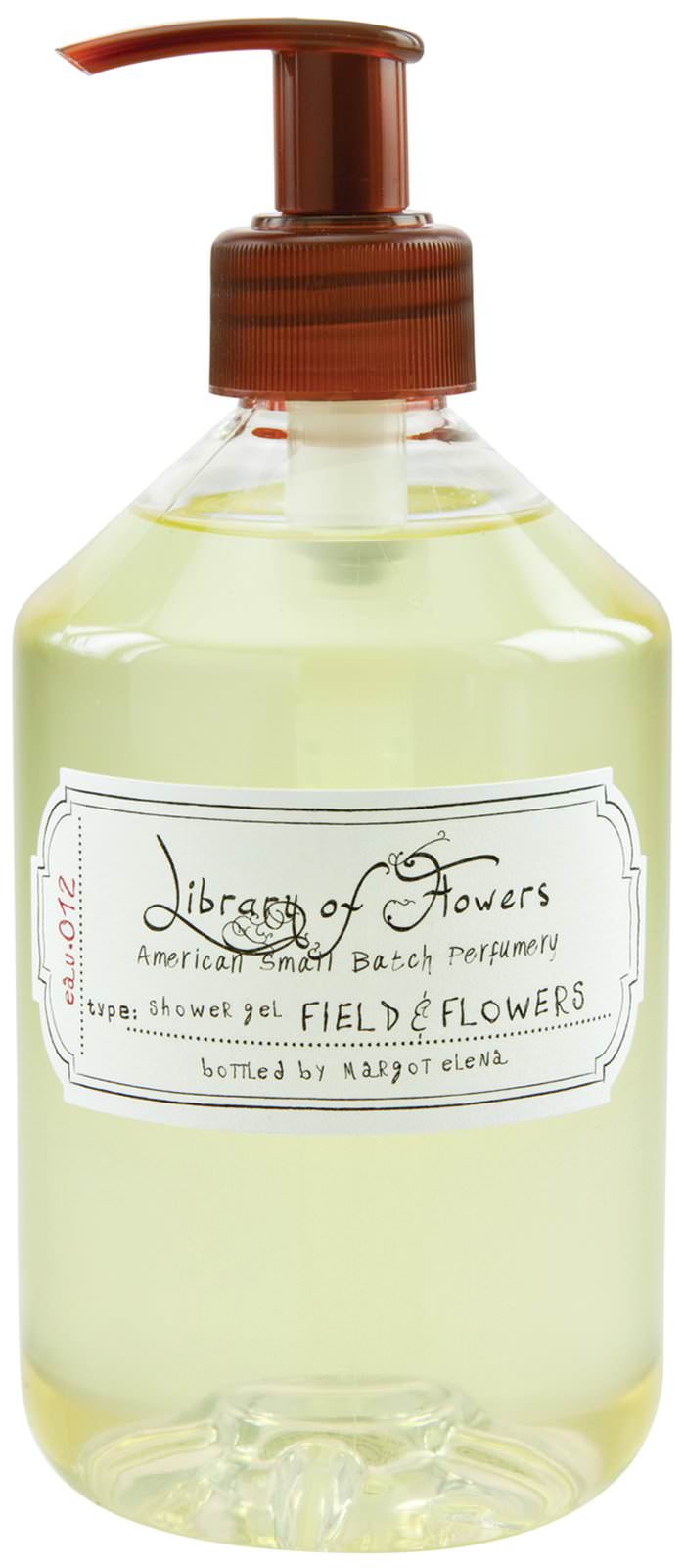 Library Of Flowers Shower Gel Field & Flowers 16oz