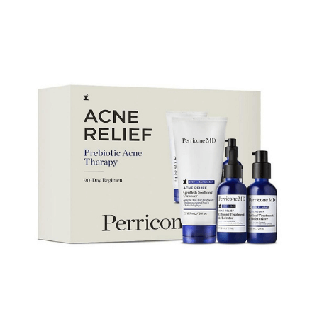Perricone MD Acne Relief Prebiotic Acne Therapy 90-Day Kit