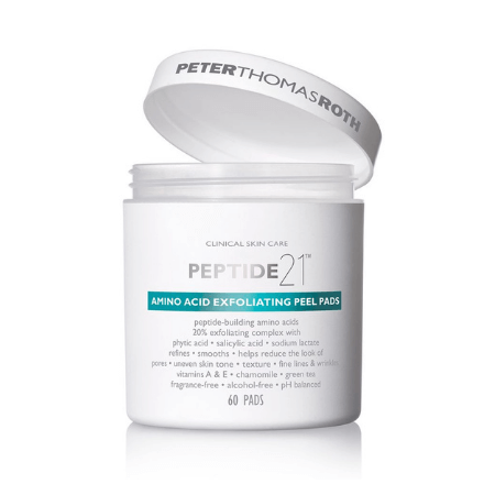 Peter Thomas Roth Peptide 21 Amino Acid Exfoliating Peel Pads 60ct