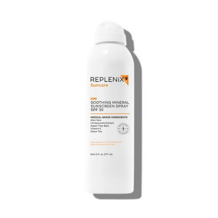 Replenix Soothing Mineral Sunscreen Spray SPF 30 6oz