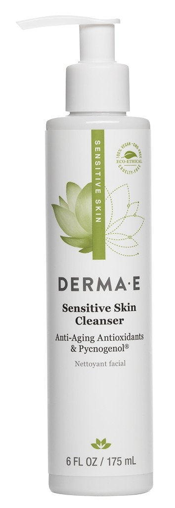 Derma E Sensitive Skin Cleanser 6oz