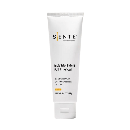 SENTÉ Invisible Shield Full Physical Broad Spectrum SPF 49 Sunscreen 1.8oz