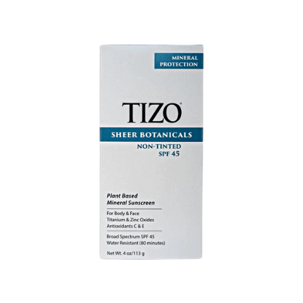 Tizo Sheer Botanicals Non-Tinted SPF 45 4oz