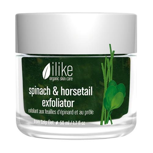 Ilike Organic Skin Care Spinach and Horsetail Exfoliator