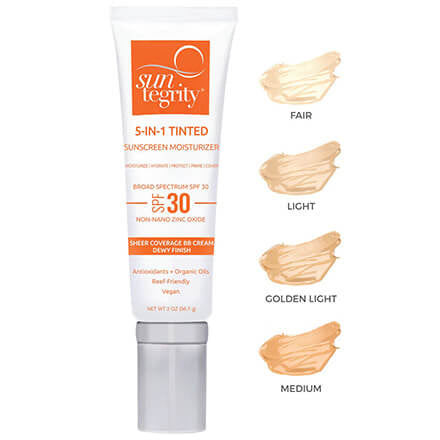 Suntegrity "5 In 1" Natural Moisturizing Face Sunscreen Spf 30