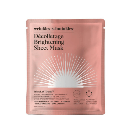 Wrinkles Schminkles InfuseFAST Decolletage Sheet Mask