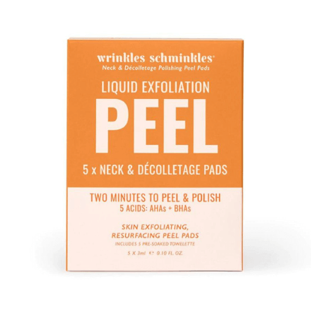 Wrinkles Schminkles Neck & Décolletage Polishing Peel Pads - 5 Pack